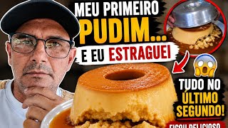 O pudim ficou perfeito até eu fazer ISSO Como destruir um pudim perfeito em 3 segundos
