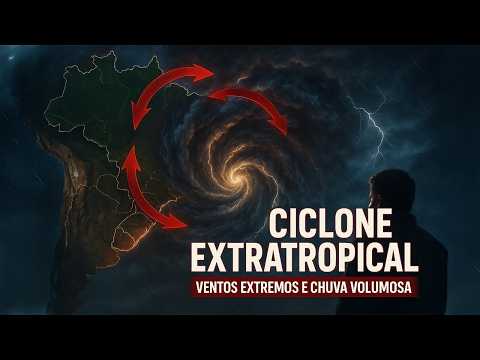 Urgente! Algo Sério começou: Ciclone extratropical, Tempestades, ventos extremos e chuva volumosa