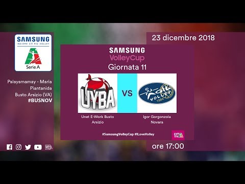 Busto Arsizio vs. Novara | Special | Matchday 11 | Samsung Volley Cup 2018/19
