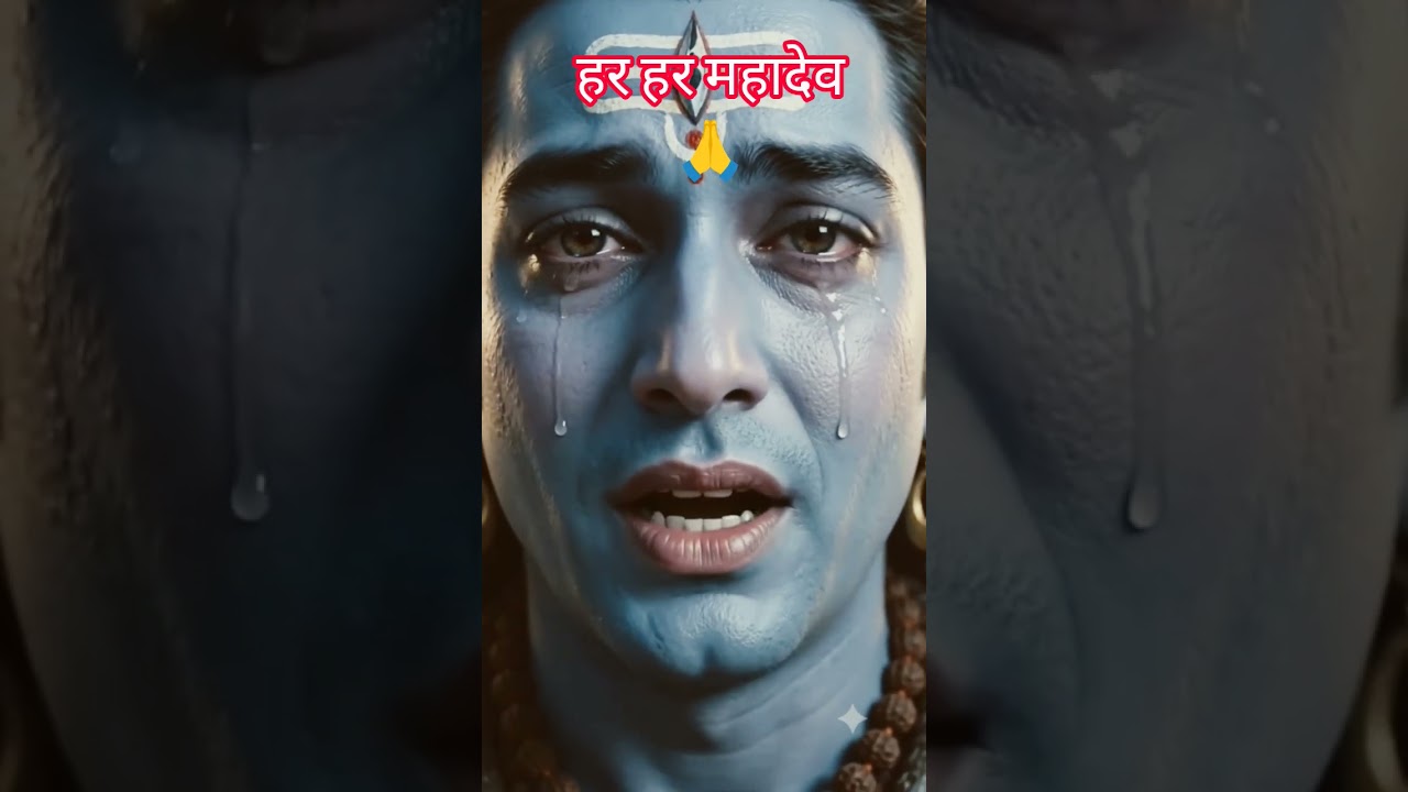 भोलेनाथ की आँखों में आंसू क्यों आ गए? 🥺🙏 #shorts #mahadev