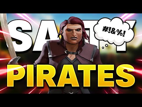 SALTY PIRATES are MAD at US (Sea of Thieves Gameplay)