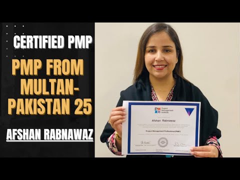 Afshan Rabnawaz Working Mom PMP Success