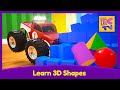 Learn 3D Shapes Educational Video For Kids By Brain Candy TV
