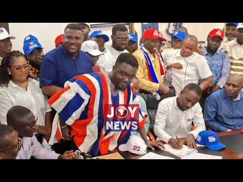 Dennis Miracles Aboagye files nomination to contest as Director of Communication for the NPP