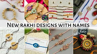 Types of rakhi with names • New Rakhi designs 2023  • Rakshabandhan • STYLE POINT