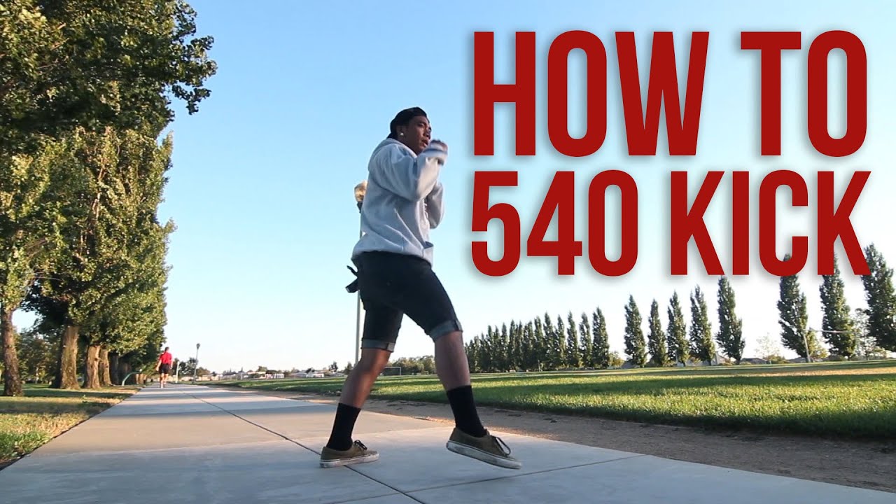 How to do a 540 Kick with Rudy Reynon II