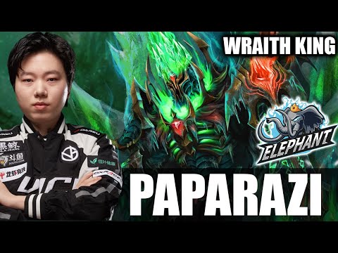 Paparazi - WRAITH KING- 7.28 - Watch the Pros Playing - Dota 2 Pro Games - Full Gameplay
