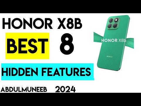 Honor X8b: 8 hidden features you didn't know about"#honorx8b