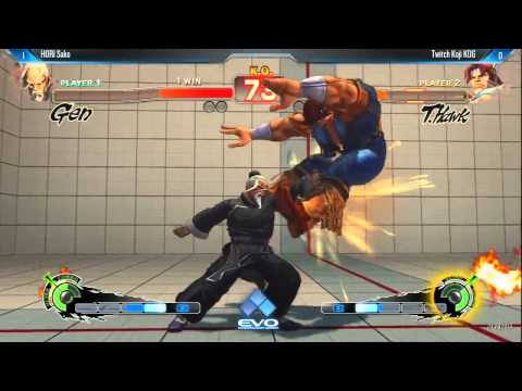 [EVO 2014 USFIV Top 32] HORI Sako (Gen) vs Koji KOG (T.Hawk)
