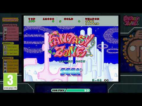 SEGA AGES Shinobi / Fantasy Zone Launch Trailer