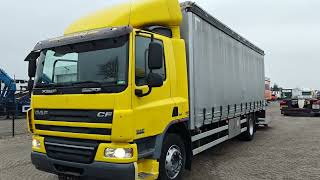 Cami&atilde;o com lona deslizante DAF CF65.220 4x2 Day Cab Euro5 - 19T - Curtainside/Enclosed box 7.6m | Imagem 4 - Autoline