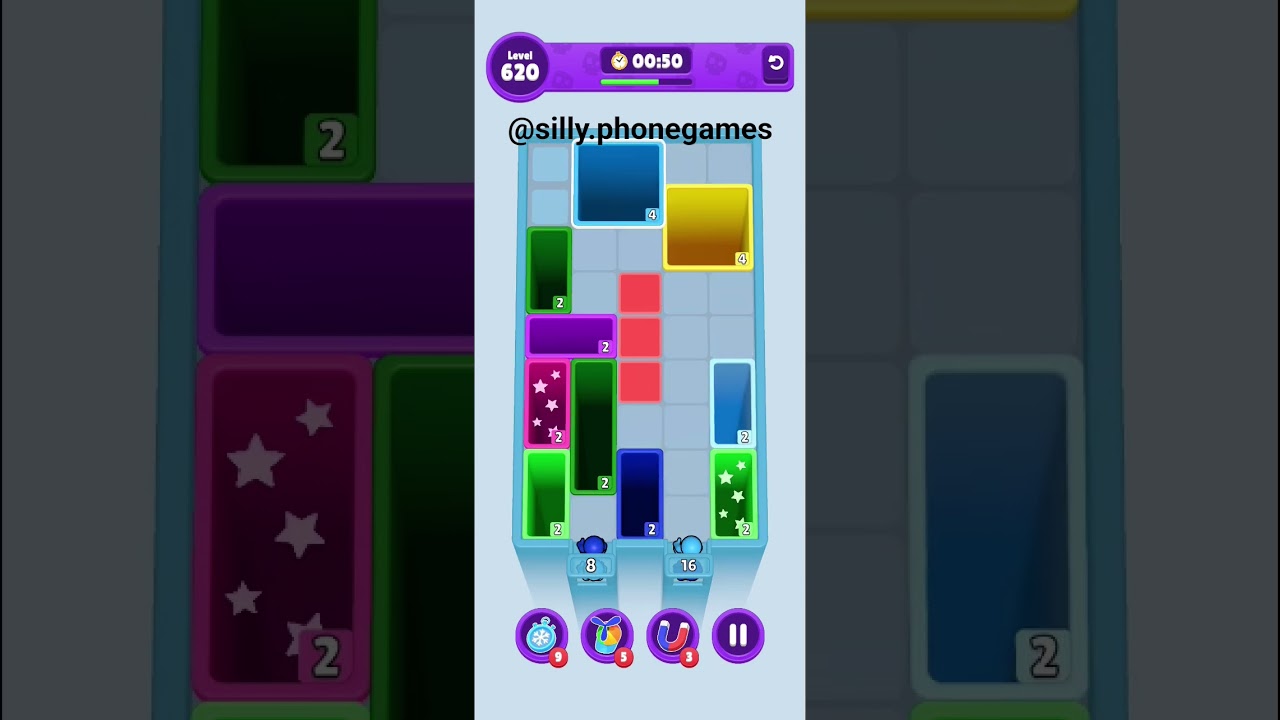 Drop Away Level 620 Walkthrough Solution