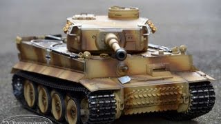 preview picture of video 'PRODUKTVORSTELLUNG REVIEW TAIGEN HENG LONG RC PANZER TIGER 1 PLATIN EDITION 2.4 GHZ LICMAS TANK 1:16'