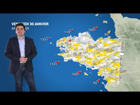 Weather forecast for Friday, January 30, 2026
