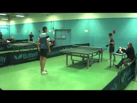 20140315 British Ligue - Kingfisher I v Greenhouse II (07) Marcus Giles v Zaid Doraid