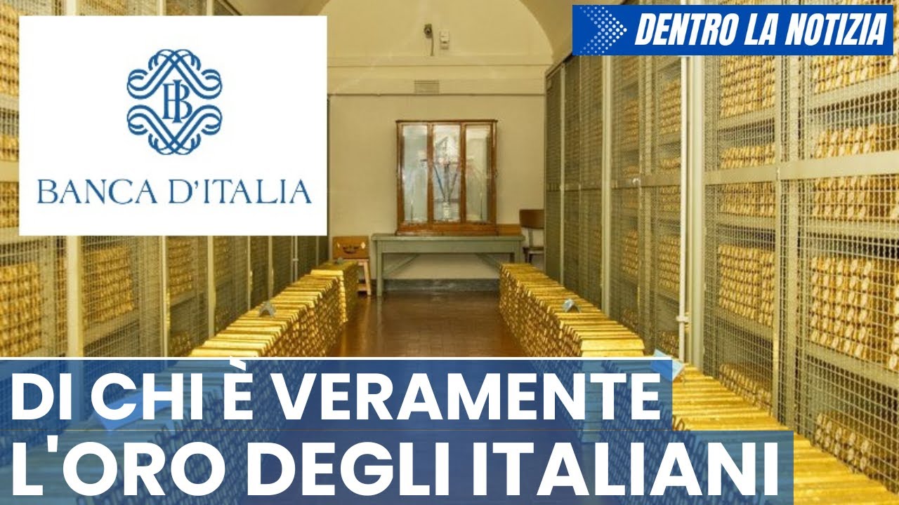 Di chi è veramente l'oro degli italiani Perché è vitale in caso di crisi dell'eurozona Condividi