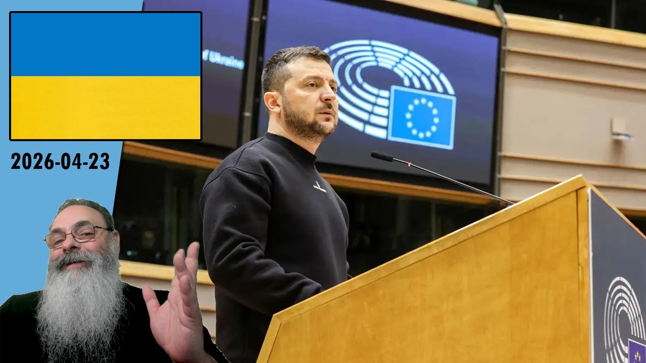 #Ucrânia 2026-04-23: EUROPA APROVA empréstimo de EUR 90 BI, e agora ZELENSKY tem TODAS as CARTAS