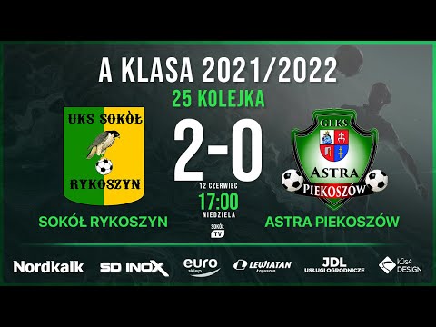 Sokół Rykoszyn - Astra Piekoszów 2021/2022 kolejka 25
