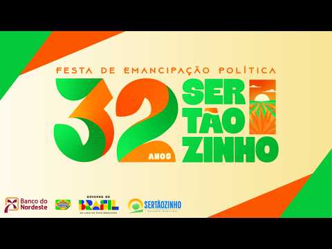 32 ANOS EMANCPAÇÃO POLITICA - JONAS ESTICADO / DONAS DA FARRA / AERIC VIDAL E BRUNO - SERTAOZINHO-PB