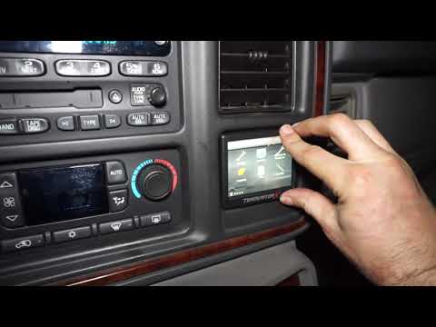 Holley Terminator X 3.5 Dash Install In Escalade