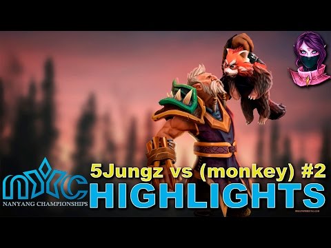 Highlights 5Jungz vs (monkey) business #2 (bo3) | Nanyang Championship (Reborn Voice Bug 28.09.2015)