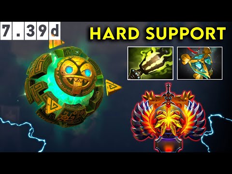 Io Immortal Hard Support - Dota 2 Patch 7.39d Pro Pub Gameplay