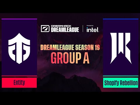 Dota2 - Entity vs Shopify Rebellion - Game 2 - DreamLeague Season 19 - Group A