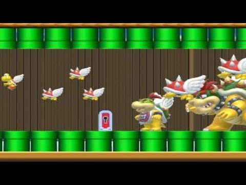 New Soup Airship by Jake - SUPER MARIO MAKER - NO COMMENTARY 1bj