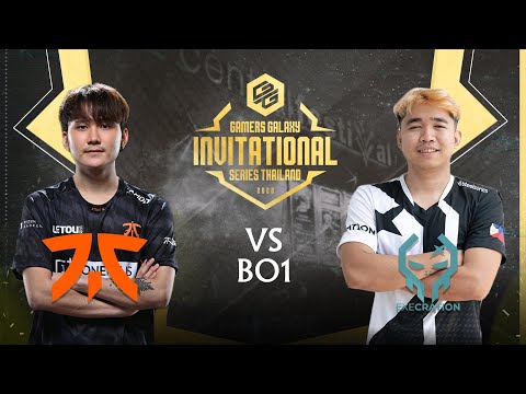 Full Game: Execration vs Fnatic (BO1) | GAMERS GALAXY: Invitational Series Thailand 2022