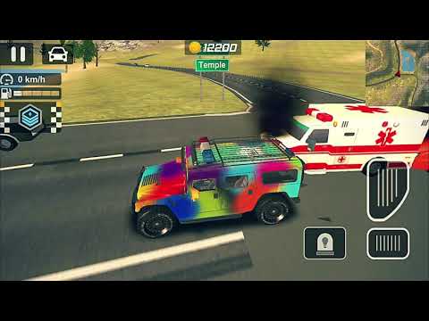 hummer on patrol / police simulator patrol duty / android gameplay