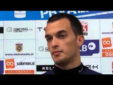 Žiga Kous pred tekmo Domžale - Mura 05, 16.09.2012 ob 19:00