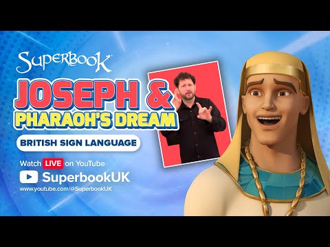 Superbook - Season 2 Episode 2 - Joseph and Pharaoh's Dream | Full Episode (British Sign Language)
