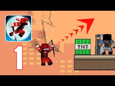 Teleport Ninja: Shadow Master - Gameplay v.1 - Level 1-15 (Tutorial)
