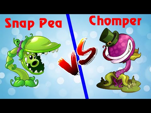 Plants Vs Zombies 2  | Chomper vs Snap Pea (Max Level) Premium  | PVZ 2 - 8.2.1