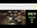 Sum 41 - The Hell Song Guitar Backing Track