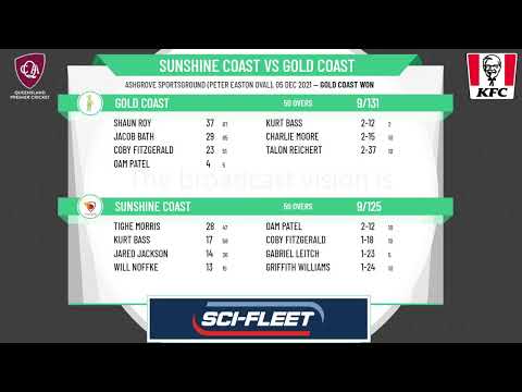 KFC QLD Premier Cricket - The Lord's Taverners One Day  - Grand Final - Sunshine Coast v Gold Coast