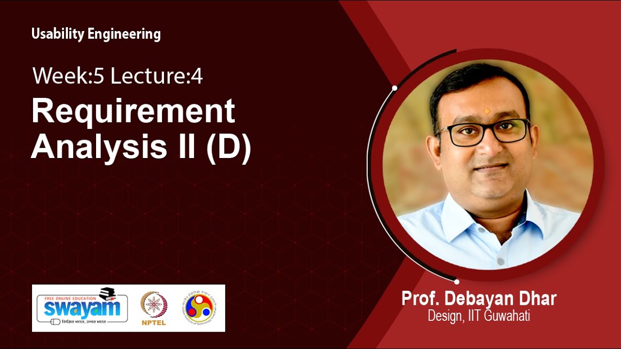 Lec 19: Requirement Analysis II (D)