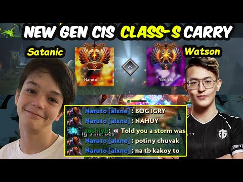 Satanic Anti Mage vs Watson TB 13K MMR - CIS CLASS-S  CARRY BATTLE Dota 2
