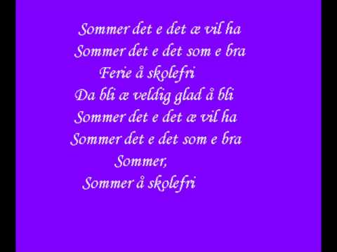 download lagu mp3 mp4 Sommer Og Skolefri Tekst, download lagu Sommer Og Skolefri Tekst gratis, unduh video klip Sommer Og Skolefri Tekst