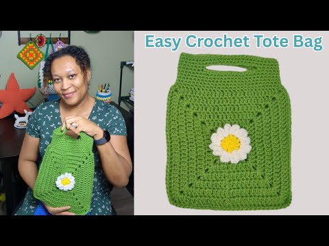 How To Make | 💯Easy Crochet Tote Bag bag🧶👜