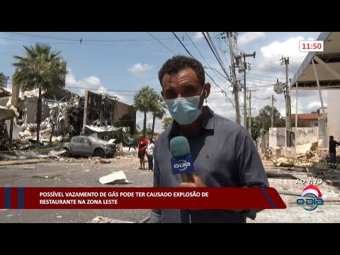 Possível vazamento de gás pode ter causado explosão de restaurante na zona leste 21 12 2022