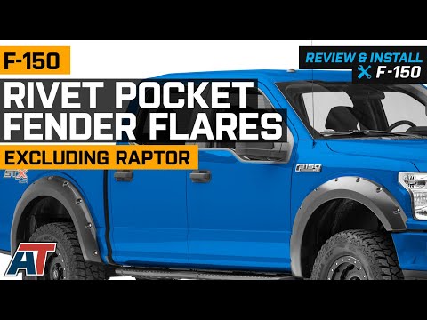 2018-2020 F150 Rivet Pocket Fender Flares Review & Install