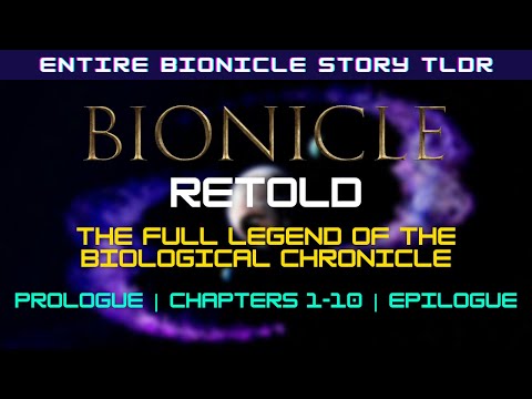 Bionicle Retold: Entire Story in One Video: Prologue | Episodes 1-10 | Epilogue