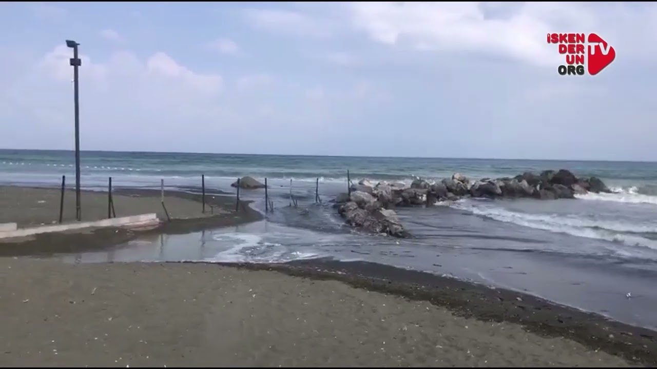 Hava Şartları Nedeniyle Denize Girmek Yasaklandı…