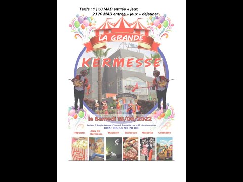 La Grande Kermesse du Groupe Scolaire EL JADIDA