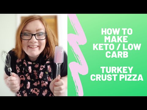 Keto / Low Carb Turkey Crust PIzza