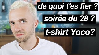 Réponse à vos questions enfin pas toutes car y en a vraiment beaucoup mais pas mal quand même 