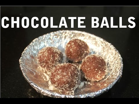 Chocolate Balls II चॉकलेट बॉल्स II By Chef Harneet Kaur Bhusari II