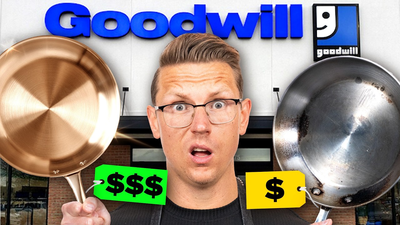 Thrift Store vs. Fancy Cooking Equipment