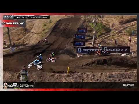 Benistant vs S.Coenen | MX2 Race 2 | MNC MXGP of Sumbawa-Indoensia 2023